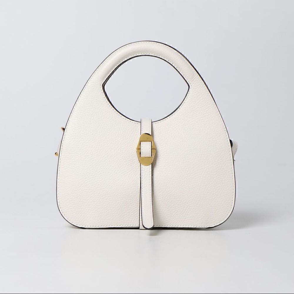 NWT Coccinelle Small Cosima Top Handle Crossbody Handbag White - Picture 2 of 8
